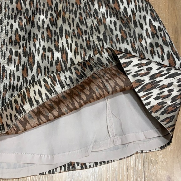 Alberto Makali for Cache Leopard print skirt - Picture 6 of 9